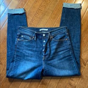 Wedgie fit button fly Levi’s